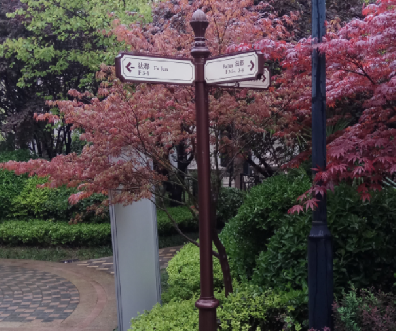 城市里标识标牌分类作用